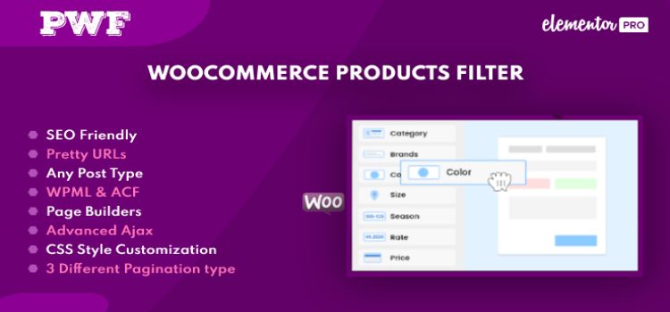 PWF WooCommerce Products Filter Plugin Review PROS / CONS