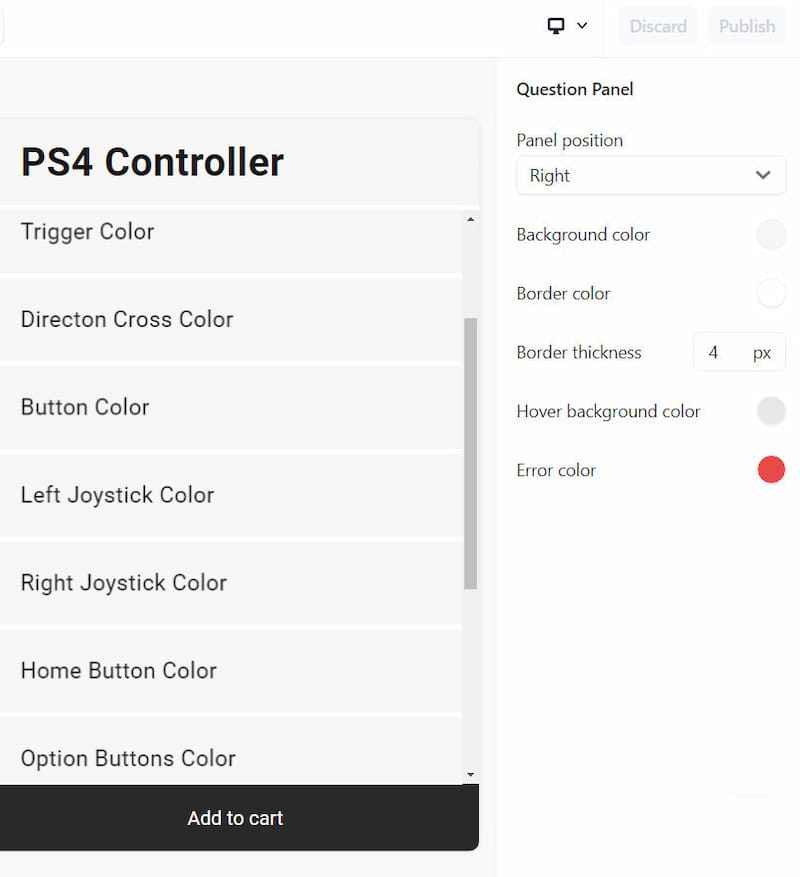 Kickflip theme customizer settings.